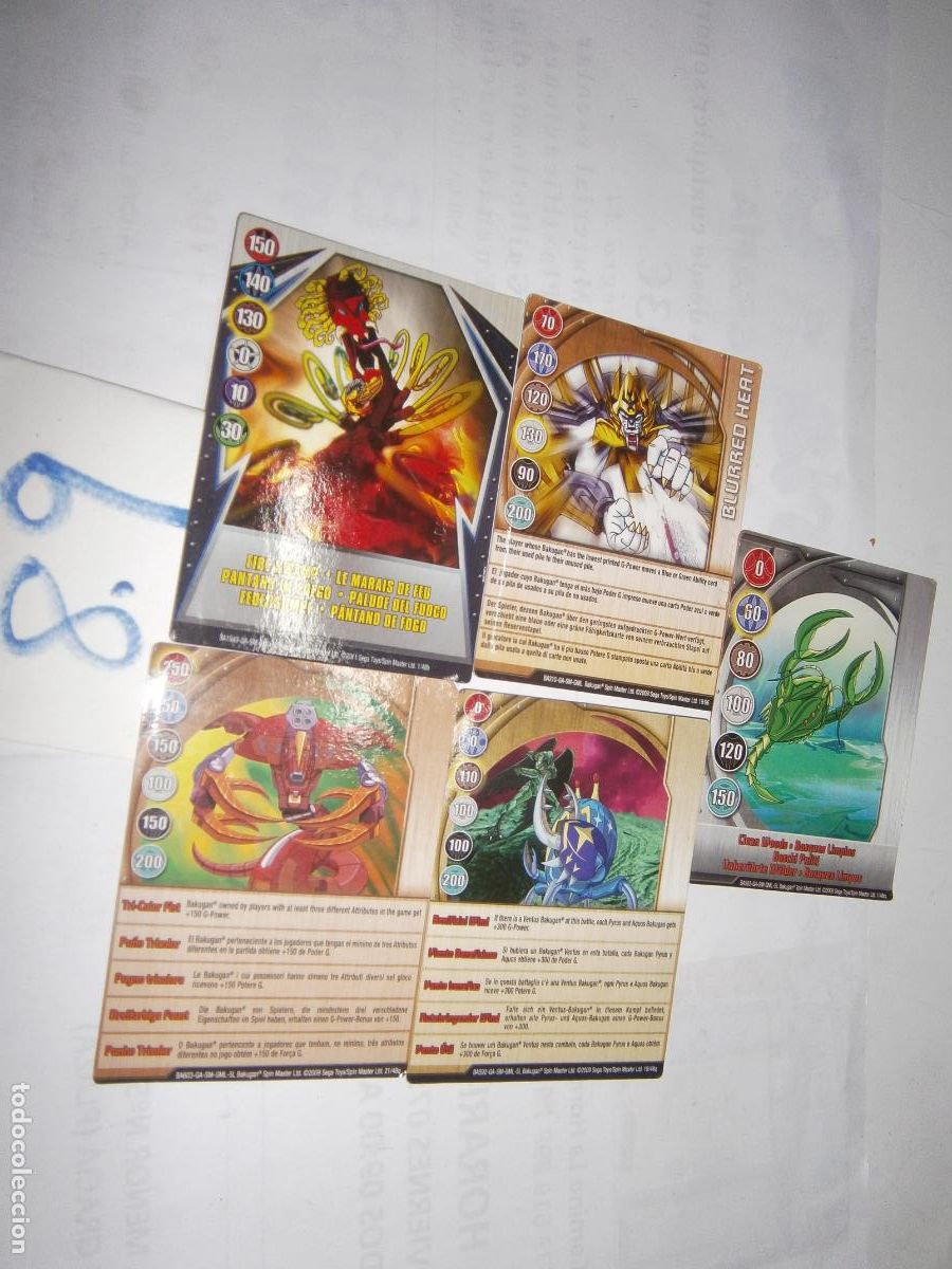 Trading cards: LOTE DE CARTAS BAKUGAN - Foto 1