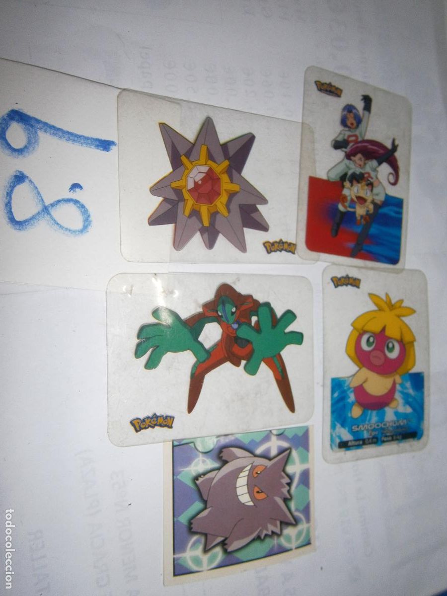 Trading cards: LOTE DE CARTAS POKEMON TRANSPARENTES - Foto 1