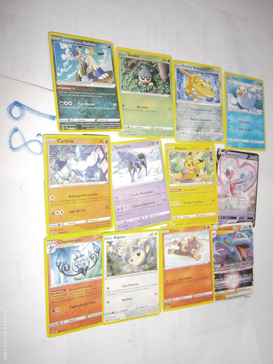 Trading cards: LOTE DE CARTAS POKEMON - Foto 1