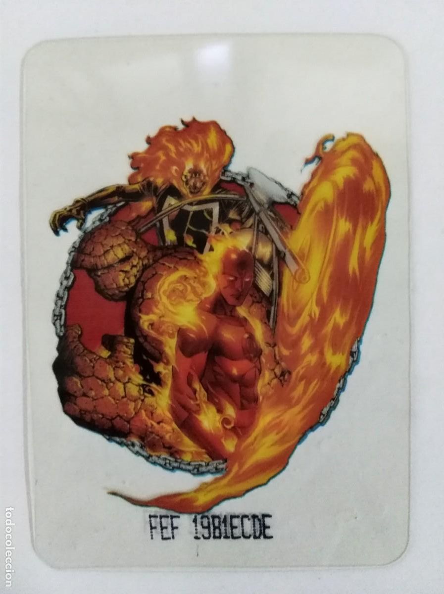 Trading cards: Marvel lamincards 110.Edibas - Foto 1