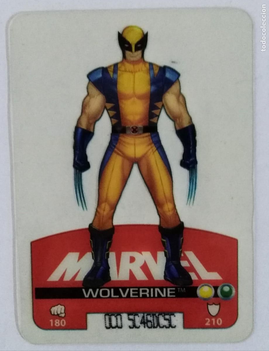Trading cards: Marvel lamincards 81.Edibas - Foto 1