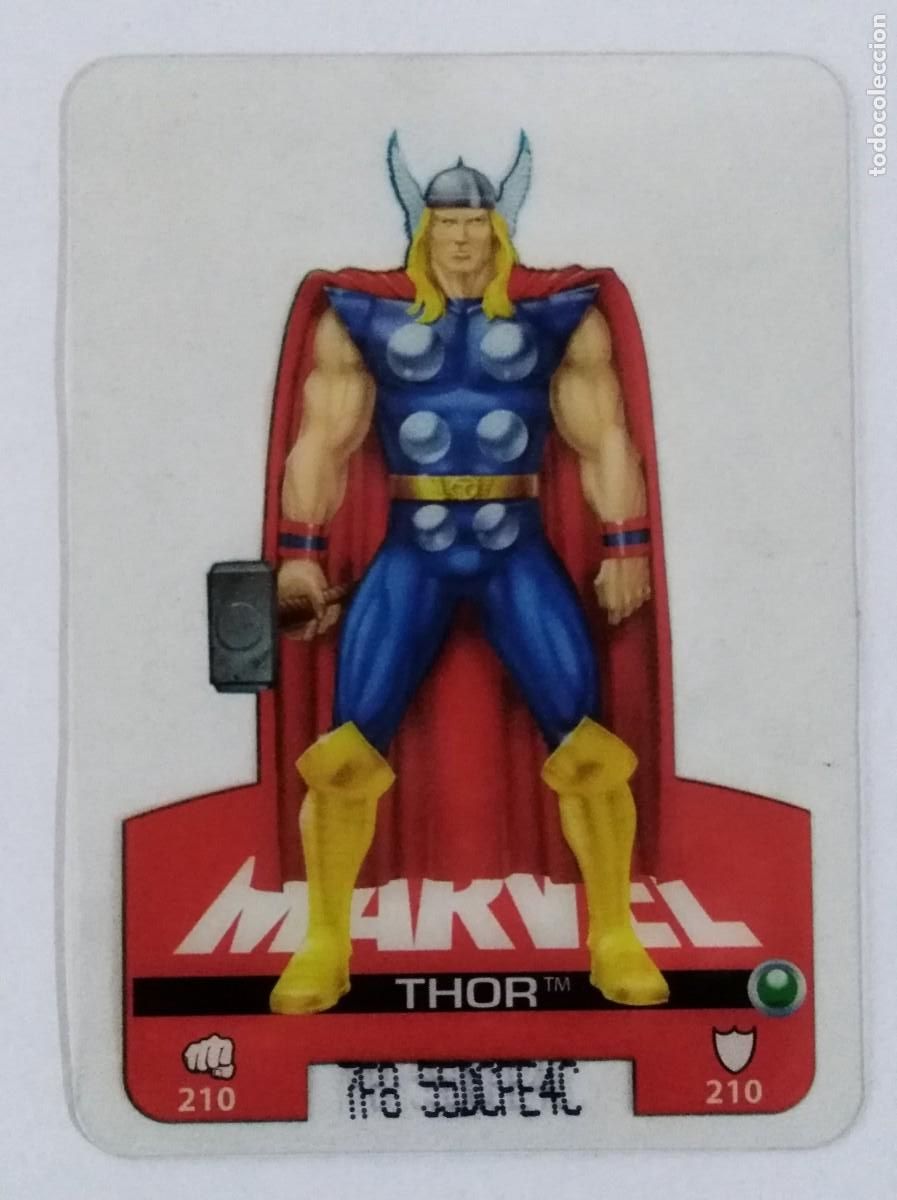 Trading cards: Marvel lamincards 78.Edibas - Foto 1