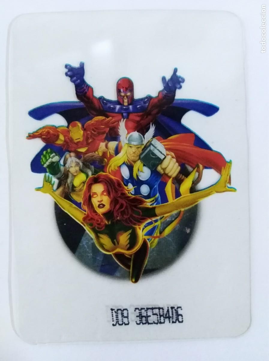 Trading cards: Marvel lamincards 104.Edibas - Foto 1