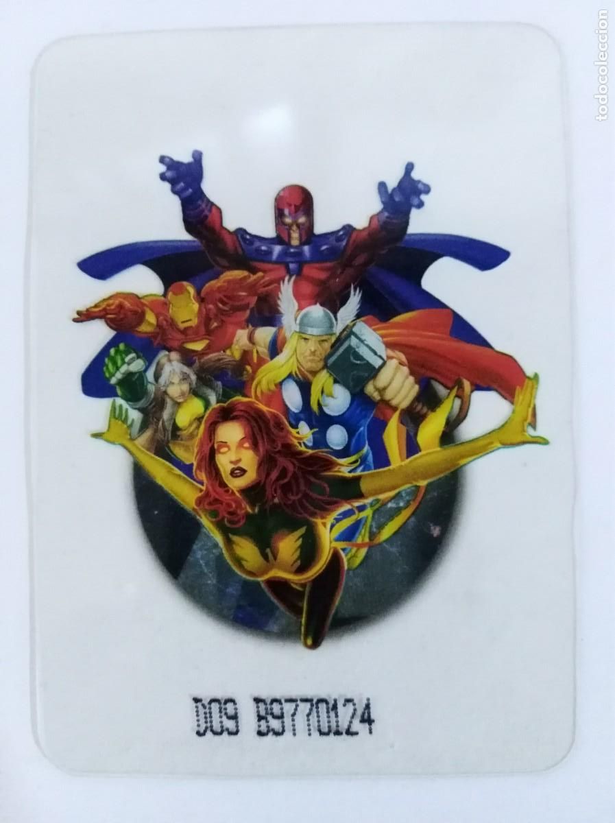 Trading cards: Marvel lamincards 104.Edibas - Foto 1