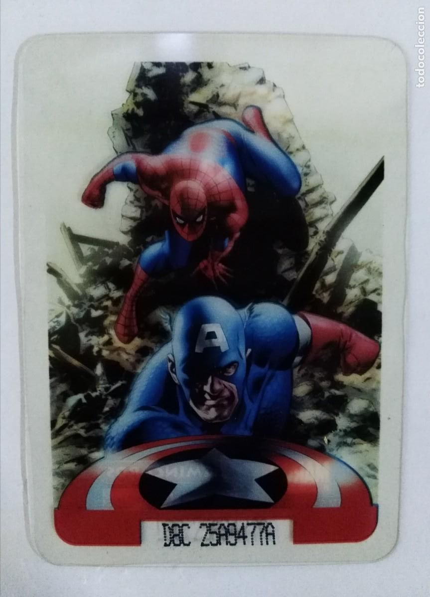 Trading cards: Marvel lamincards 98.Edibas - Foto 1