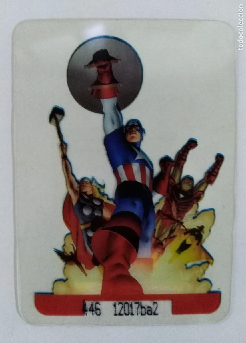 Trading cards: Marvel lamincards 93.Edibas - Foto 1