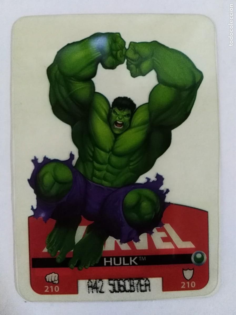 Trading cards: Marvel lamincards 33.Edibas - Foto 1