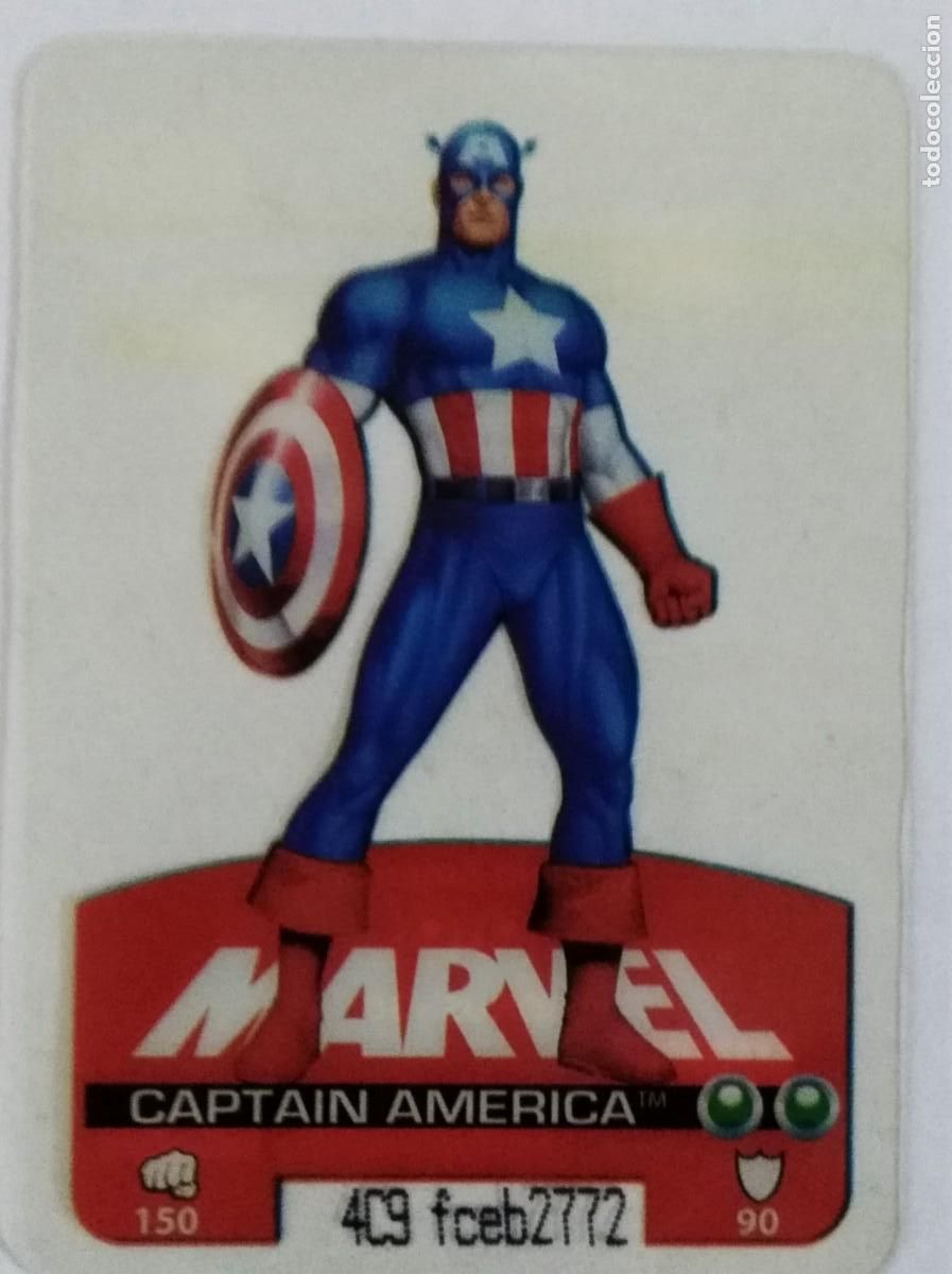 Trading cards: Marvel lamincards 7.Edibas - Foto 1