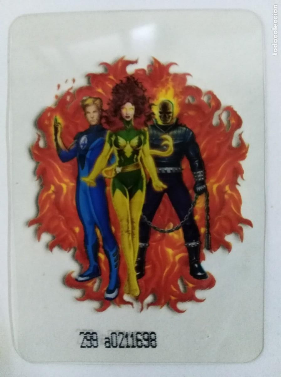 Trading cards: Marvel lamincards 103.Edibas - Foto 1