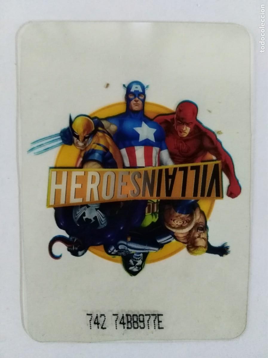 Trading cards: Marvel lamincards 121.Edibas - Foto 1
