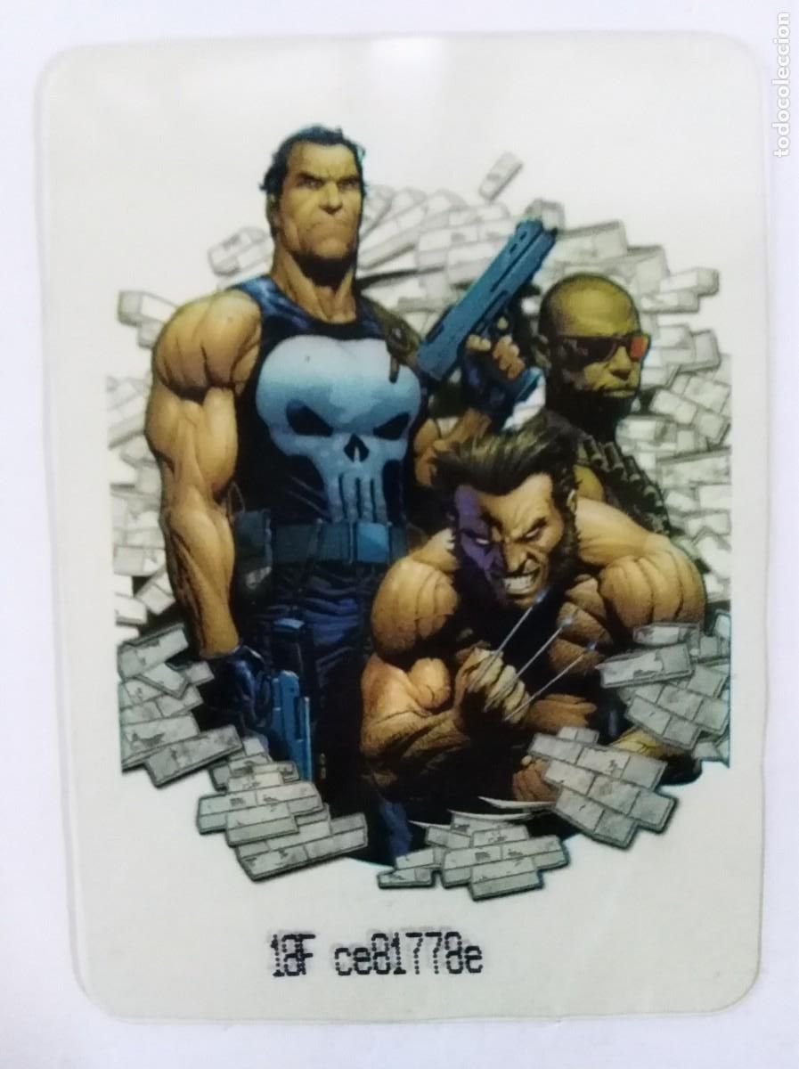 Trading cards: Marvel lamincards 101.Edibas - Foto 1