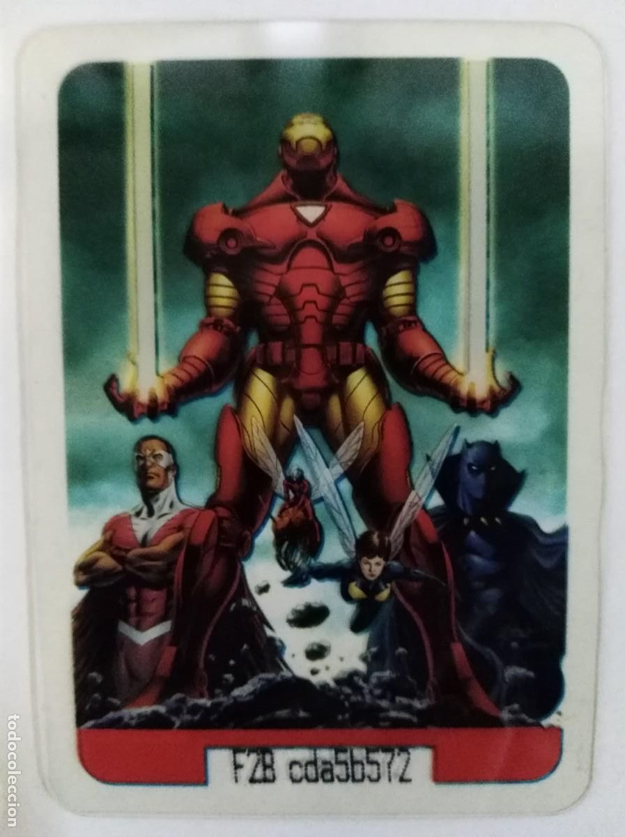 Trading cards: Marvel lamincards 94.Edibas - Foto 1