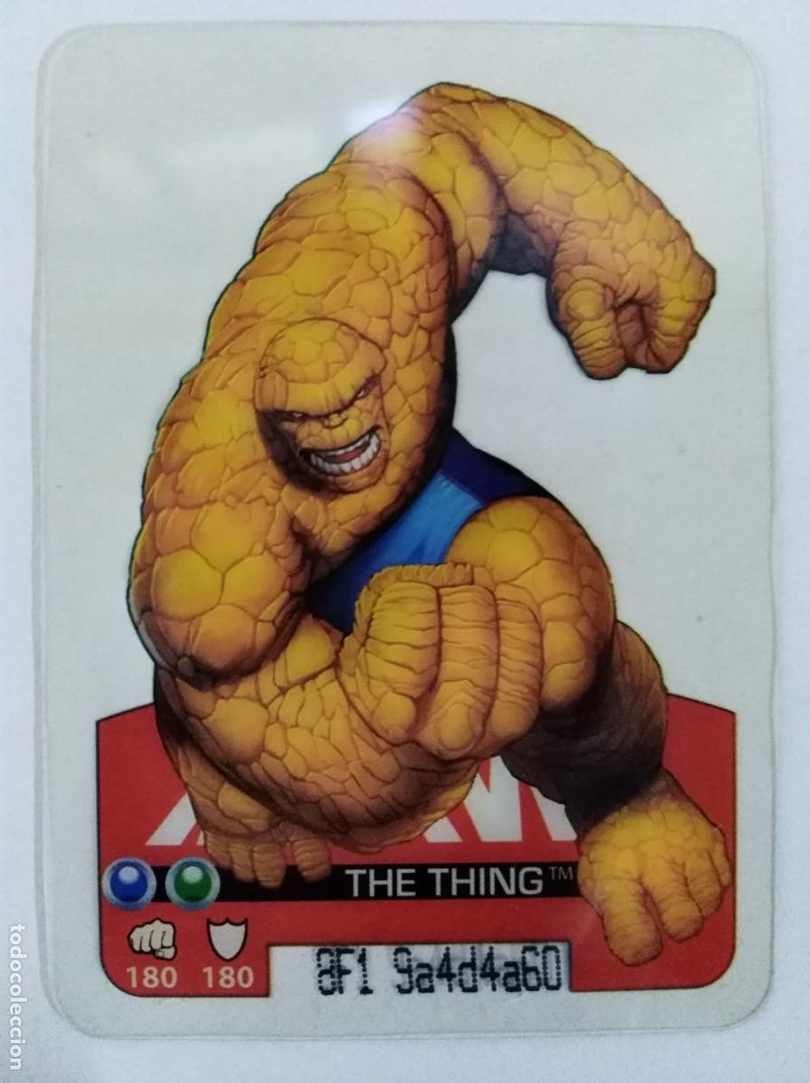 Trading cards: Marvel lamincards 76.Edibas - Foto 1