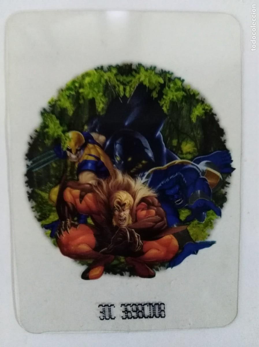 Trading cards: Marvel lamincards 102.Edibas - Foto 1
