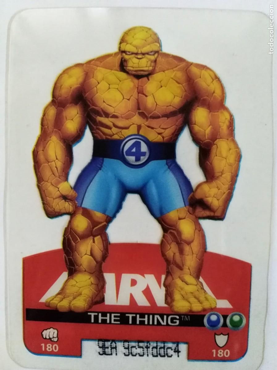 Trading cards: Marvel lamincards 75.Edibas - Foto 1