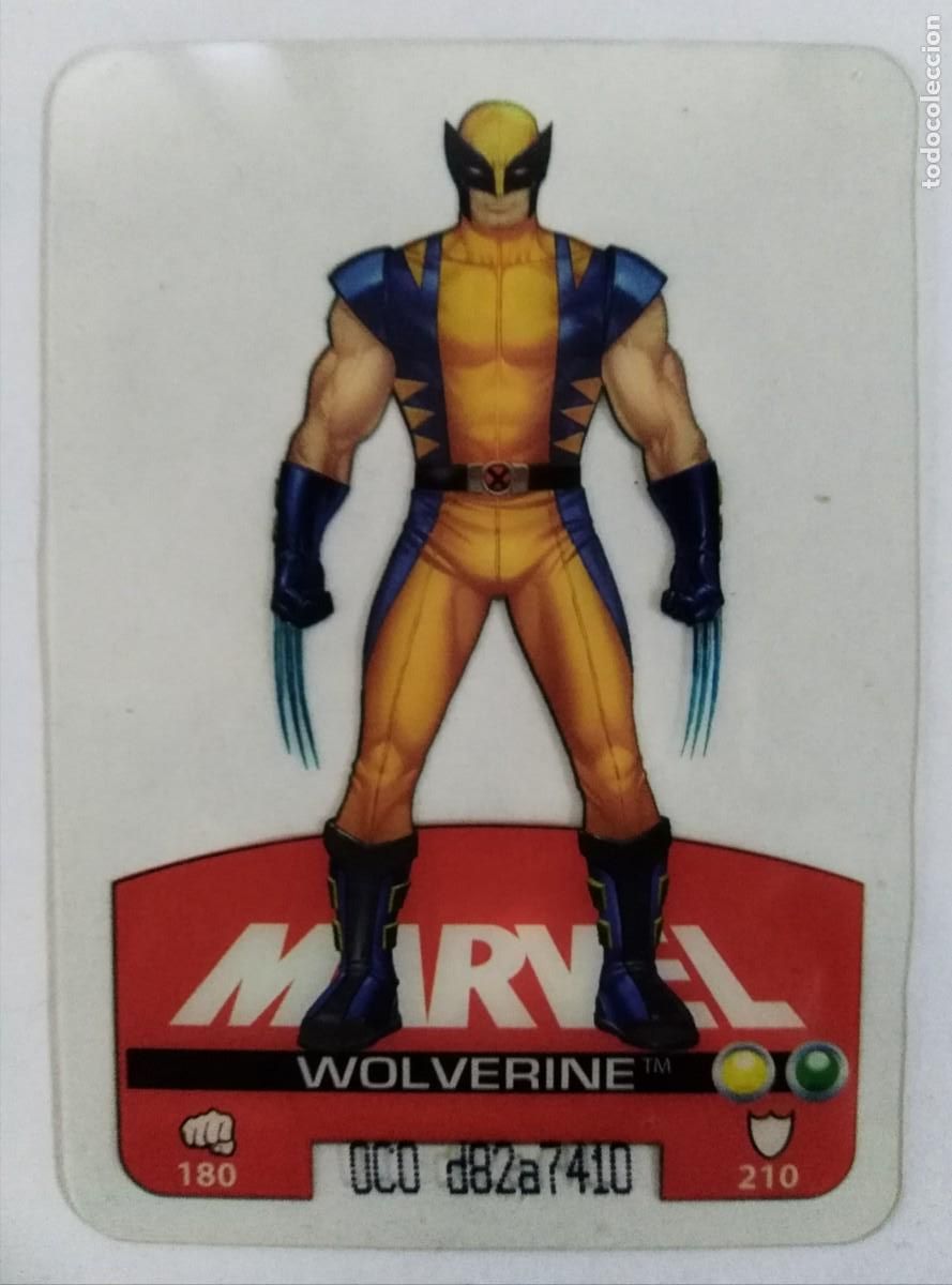 Trading cards: Marvel lamincards 81.Edibas - Foto 1