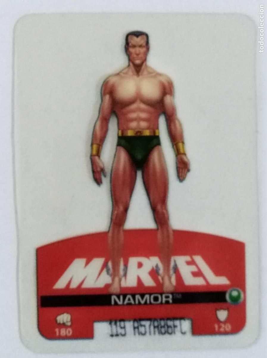 Trading cards: Marvel lamincards 53.Edibas - Foto 1