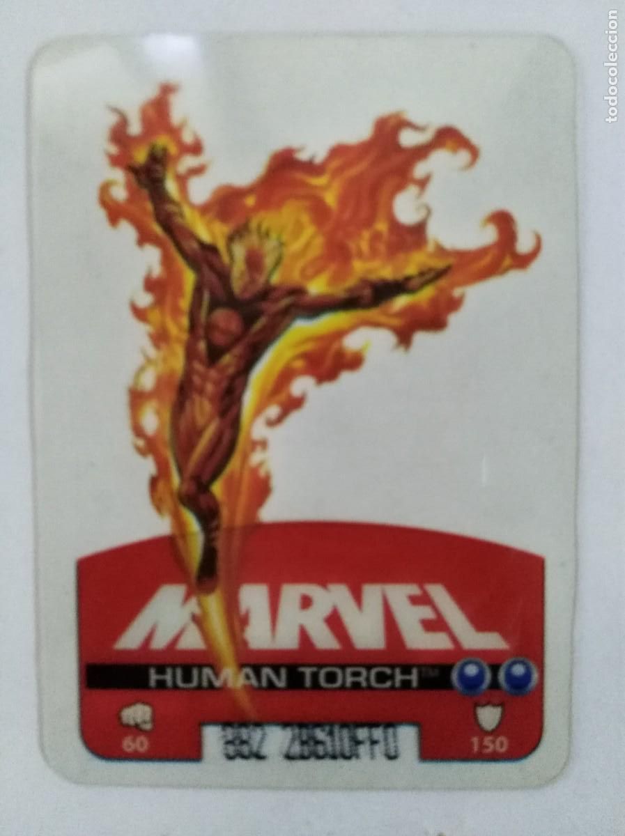 Trading cards: Marvel lamincards 36.Edibas - Foto 1
