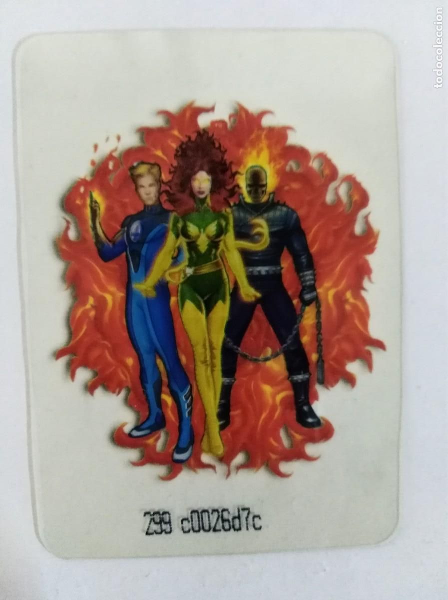 Trading cards: Marvel lamincards 103.Edibas - Foto 1