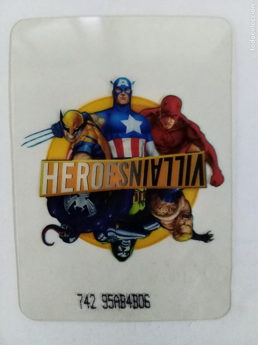 Trading cards: Marvel lamincards 121.Edibas - Foto 1