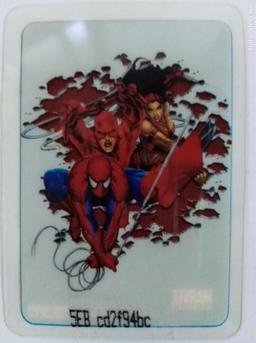 Trading cards: Marvel lamincards 108.Edibas - Foto 1