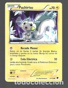 Trading cards: CROMO DE POK&Eacute;MON B&Aacute;SICO PS 70 PACHIRISU DEL A&Ntilde;O 2013 - Foto 1
