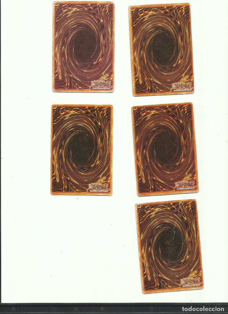 Trading cards: Lote cinco cartas Yu Gi Oh! - Foto 2