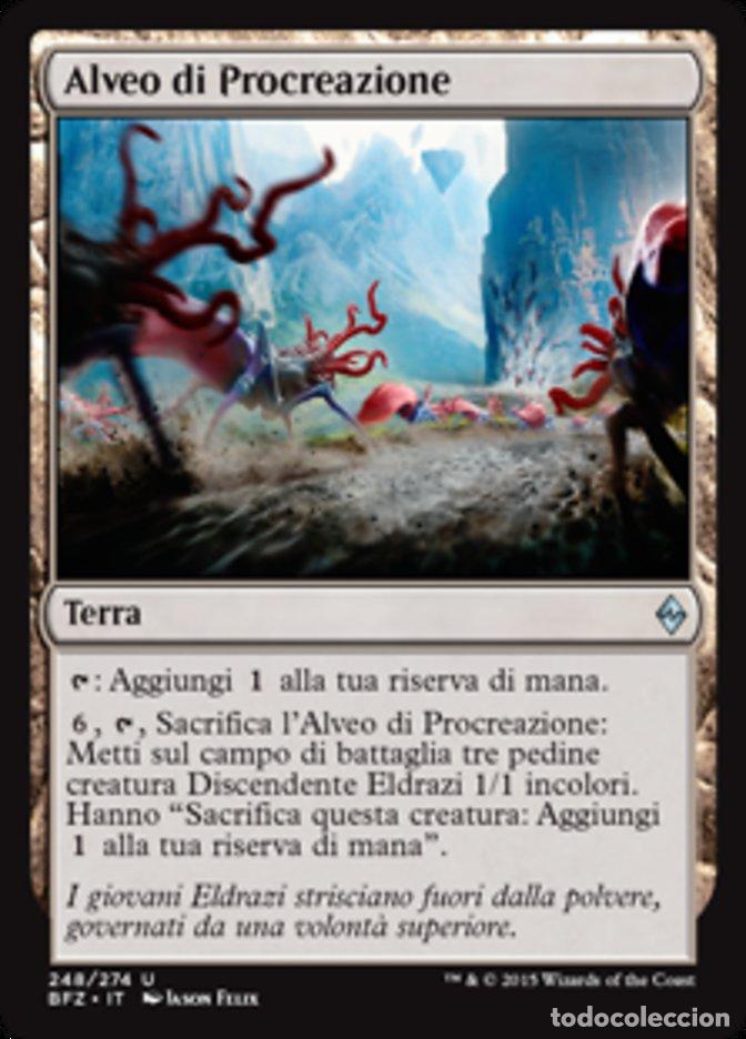 Trading Cards: Carta MTG-Alveo di Procreazione-Battaglia per Zendikar-N.248-ITA-EX-Uncommon - Magic the Gathering
