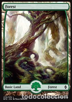 Trading Cards: Carta MTG-Foresta (V.1)-Battaglia per Zendikar-N.270-ITA-EX-Common - Magic the Gathering