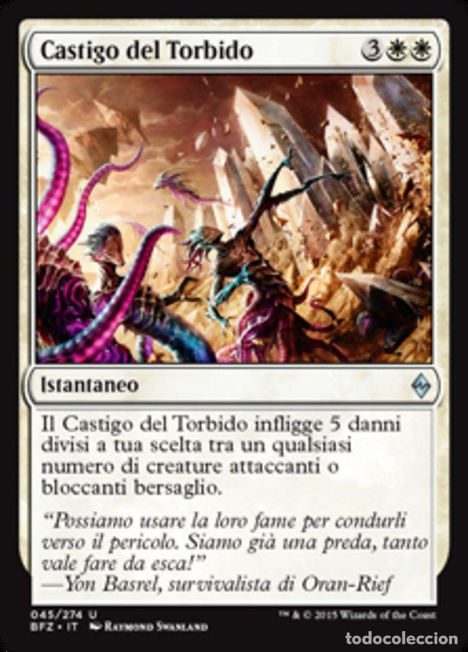 Trading Cards: Carta MTG-Castigo del Torbido-Battaglia per Zendikar-N.045-ITA-EX-Uncommon - Magic the Gathering