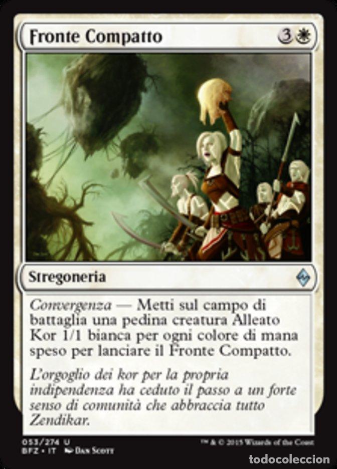 Trading Cards: Carta MTG-Fronte Compatto-Battaglia per Zendikar-N.053-ITA-EX-Uncommon - Magic the Gathering