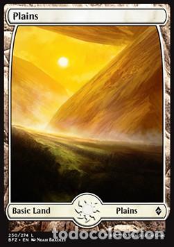 Trading Cards: Carta MTG-Pianura (V.1)-Battaglia per Zendikar-N.250-ITA-EX-Common - Magic the Gathering
