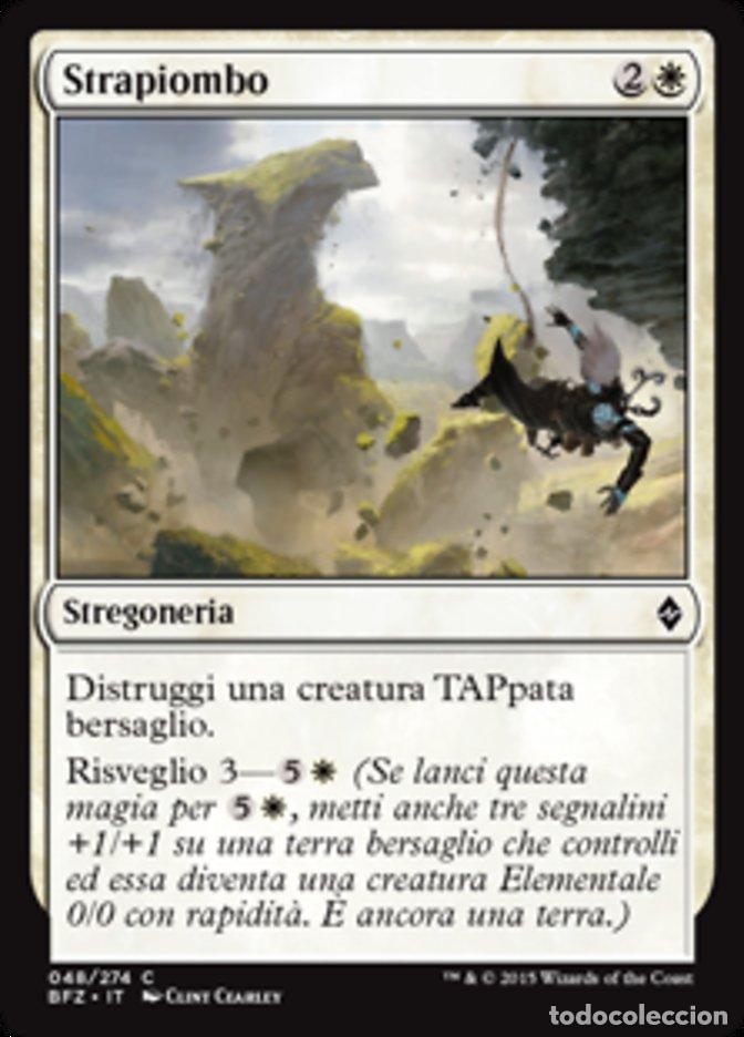 Trading Cards: Carta MTG-Strapiombo-Battaglia per Zendikar-N.048-ITA-EX-Common - Magic the Gathering