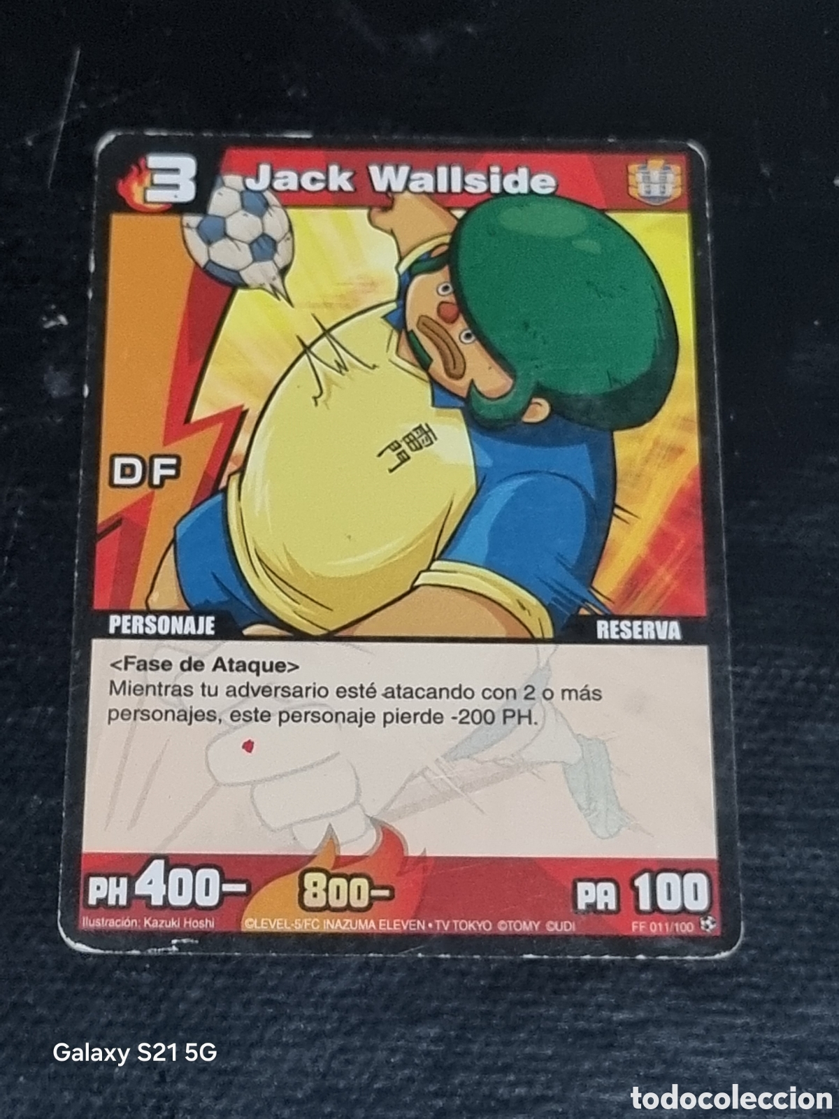 Trading cards: CARTA JACK WALLSIDE INAZUMA ELEVEN - Foto 1