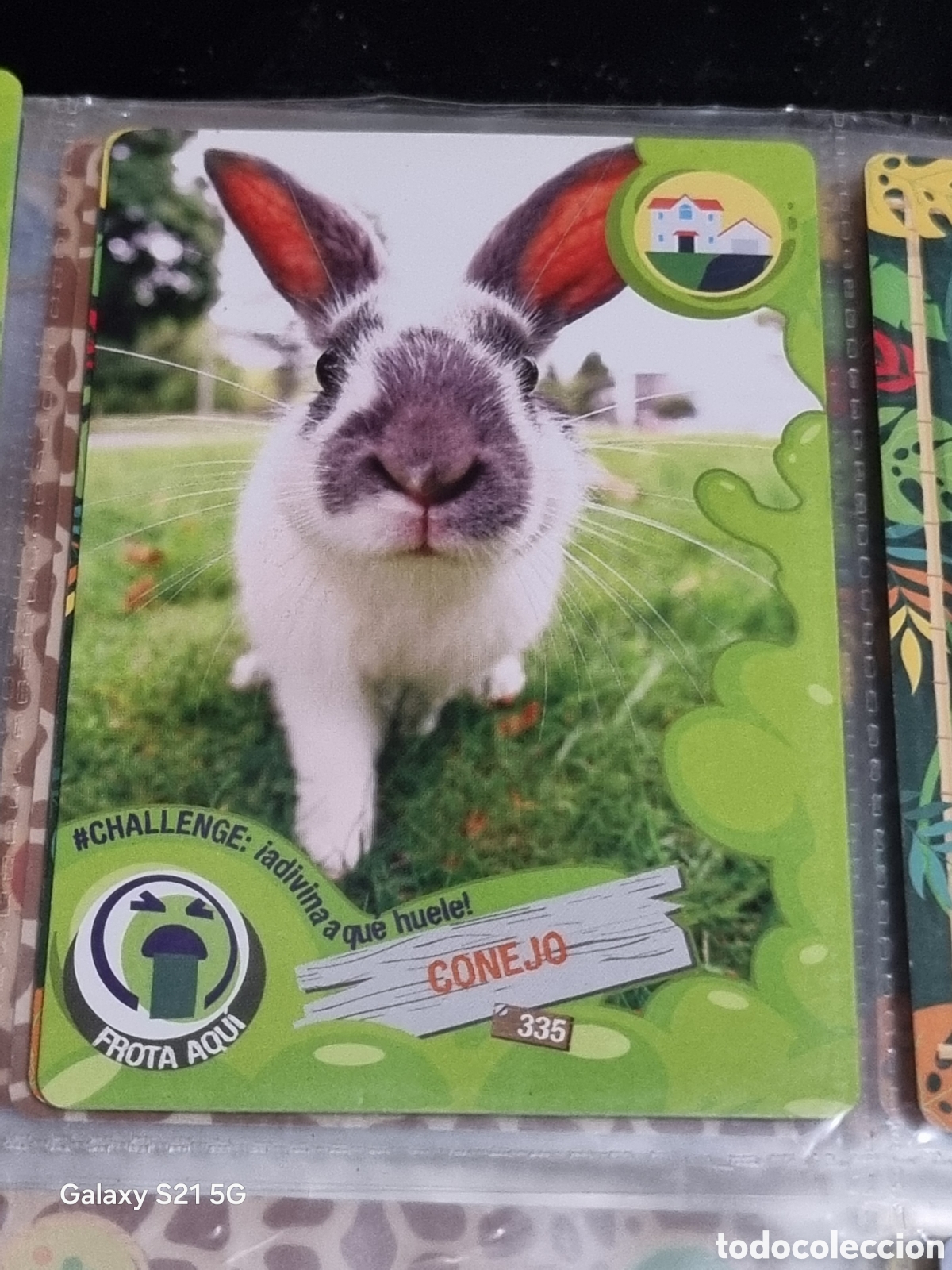Trading cards: 335 - CONEJO - REWILD PANINI - Foto 1