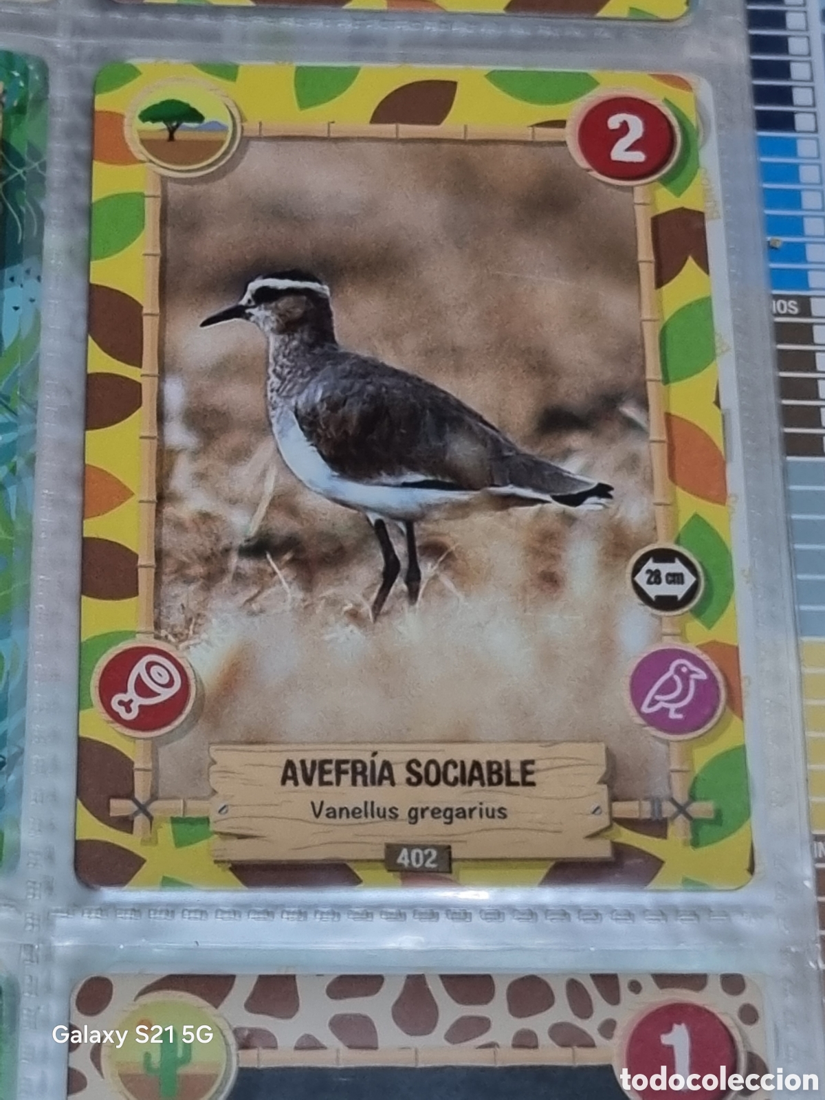 Trading cards: 402 - AVEFRIA SOCIABLE - REWILD PANINI - Foto 1