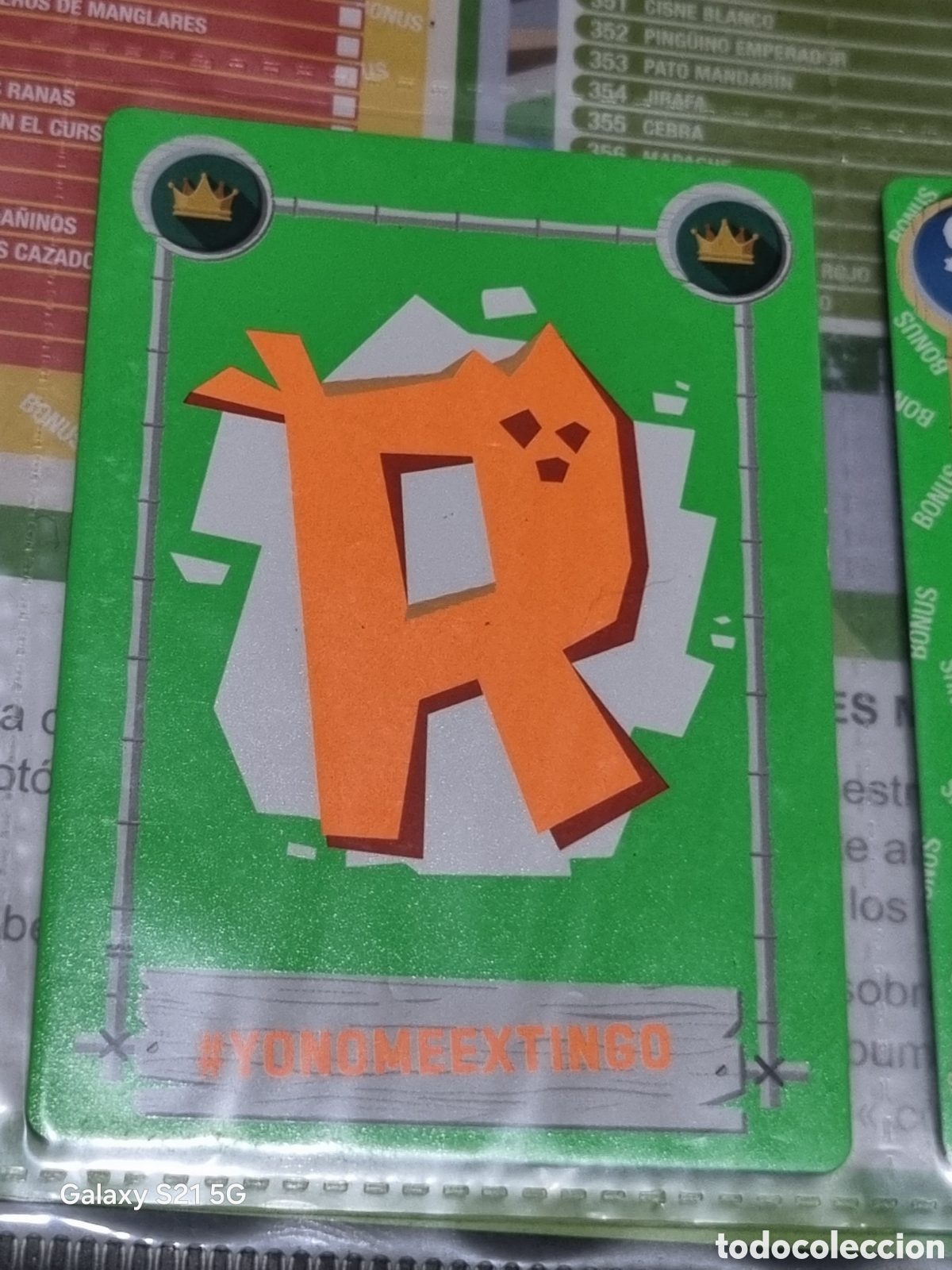 Trading cards: CARTA BONUS - REWILD PANINI - Foto 1