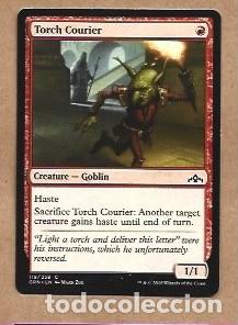 Trading cards: CARTAS MAGIC THE GATHERING A&Ntilde;O 2018 TORCH COURIER - Foto 1