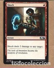 Trading cards: CARTAS MAGIC THE GATHERING A&Ntilde;O 2018 SHOCK - Foto 1