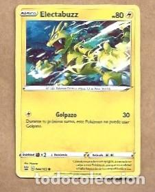 Trading cards: CROMO DE POK&Eacute;MON BASICO ELECTABUZZ PS 80 DEL A&Ntilde;O 2021 - Foto 1