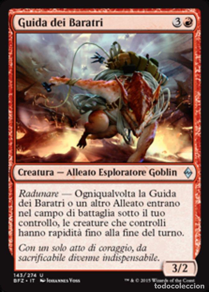 Trading Cards: Carta MTG-Guida dei Baratri-Battaglia per Zendikar-N.143-ITA-EX-Uncommon - Magic the Gathering