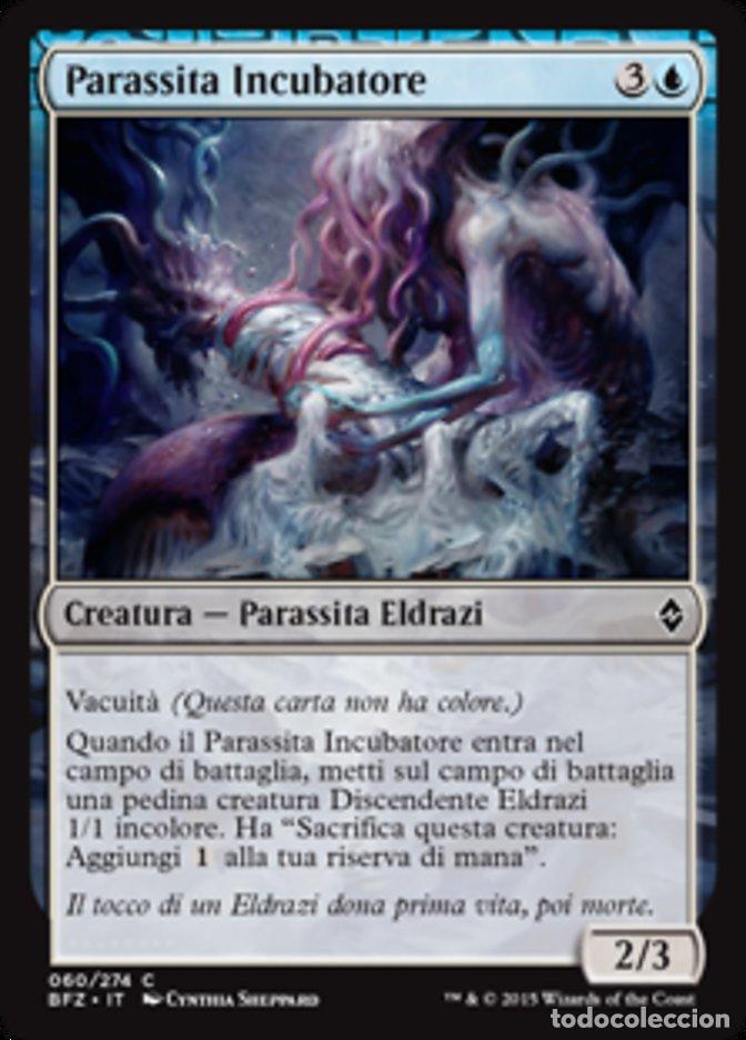 Trading Cards: Carta MTG-Parassita Incubatore-Battaglia per Zendikar-N.060-ITA-EX-Common - Magic the Gathering