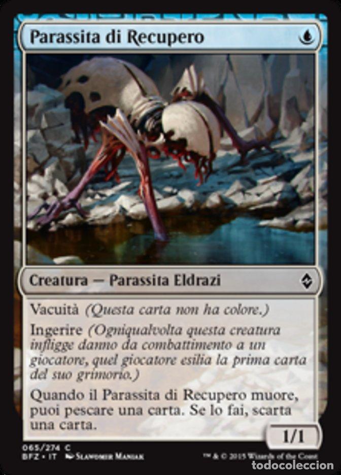 Trading Cards: Carta MTG-Parassita di Recupero-Battaglia per Zendikar-N.065-ITA-EX-Common - Magic the Gathering