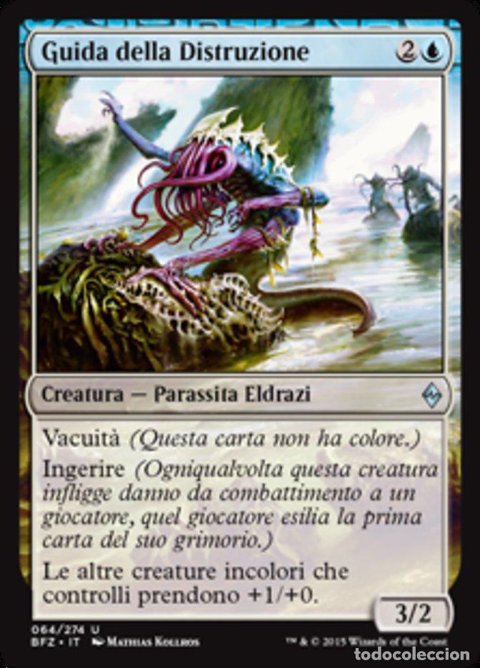 Trading Cards: Carta MTG-Guida della Distruzione-Battaglia per Zendikar-N.064-ITA-EX-Uncommon - Magic the Gathering