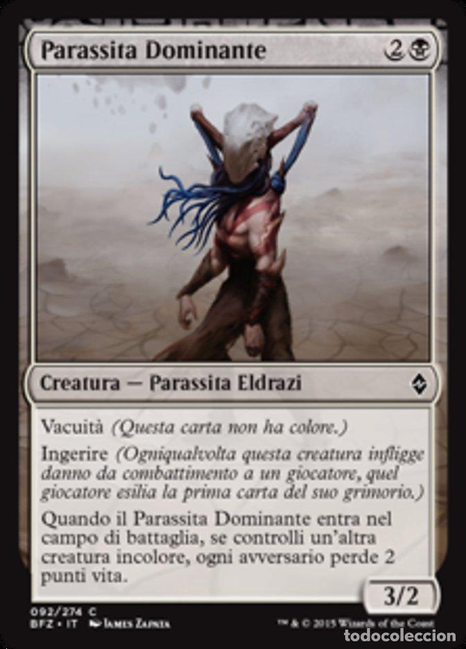Trading Cards: Carta MTG-Parassita Dominante-Battaglia per Zendikar-N.092-ITA-EX-Common - Magic the Gathering