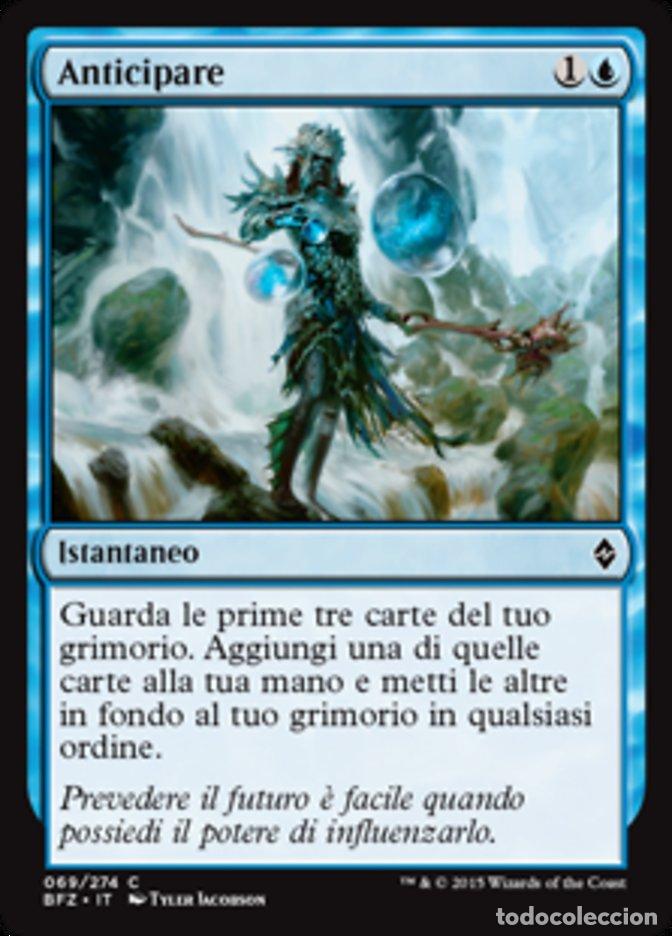 Trading Cards: Carta MTG-Anticipare-Battaglia per Zendikar-N.069-ITA-EX-Common - Magic the Gathering