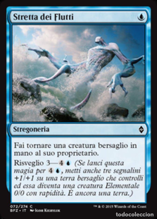 Trading Cards: Carta MTG-Stretta dei Flutti-Battaglia per Zendikar-N.072-ITA-EX-Common - Magic the Gathering