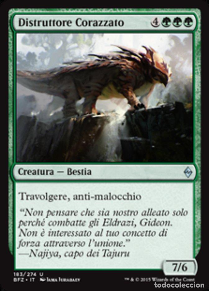 Trading Cards: Carta MTG-Distruttore Corazzato-Battaglia per Zendikar-N.183-ITA-EX-Uncommon - Magic the Gathering