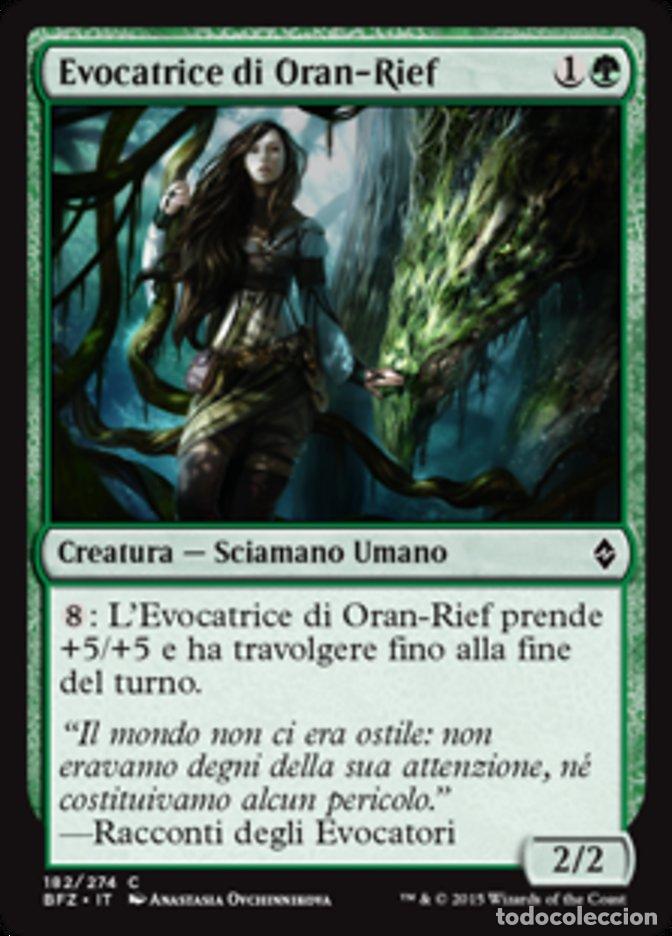 Trading Cards: Carta MTG-Evocatrice di Oran-Rief-Battaglia per Zendikar-N.182-ITA-EX-Common - Magic the Gathering