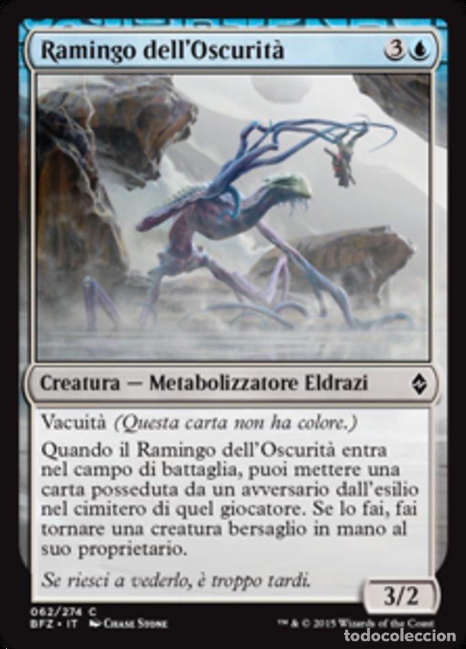 Trading Cards: Carta MTG-Ramingo dell'Oscurit&agrave;-Battaglia per Zendikar-N.062-ITA-EX-Common - Magic the Gathering